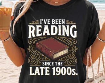 Vintage-T-Shirt für Bücherliebhaber seit dem späten 20. Jahrhundert