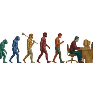 Camiseta "Evolução do Programador" - Humor Divertido sobre Programação - Estampa Gráfica imagem 10