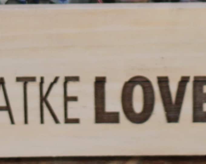Custom Personalized Decoration & Signs, Chanukah (Hanukkah) in Hebrew and English, on Rescued Wood, Create your own!
