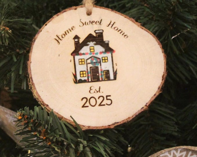 Reclaimed Wood - Custom Personalized Christmas Ornaments! Custom Ornaments on Rescued Wood from Positive Signs!