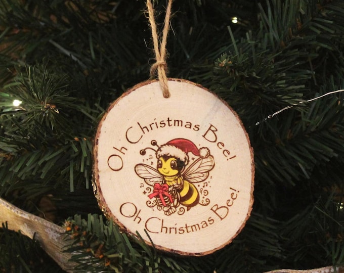 Rescued Wood Christmas Ornaments, Personalization and Custom Available, SUPER CUTE! Merry Christmas!