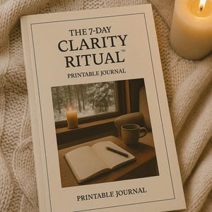 Feeling overwhelmed during the holidays? Holiday Stress Relief Workbook | Overwhelm Reset Self-Care Journal (PDF) image 7