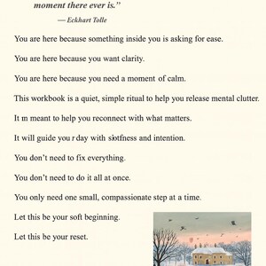 Feeling overwhelmed during the holidays? Holiday Stress Relief Workbook | Overwhelm Reset Self-Care Journal (PDF) image 4