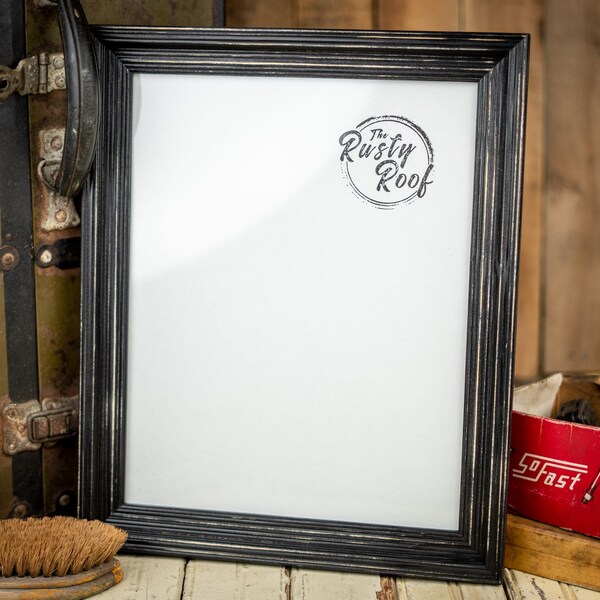 Rustic Black Frame Etsy