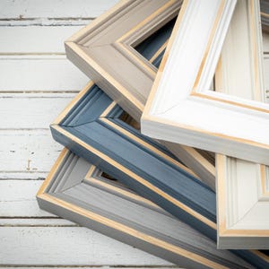 Distressed Charleston Picture Frame, Classic-Rustic Photo Frame-11x14 Frame, 8x10 Frame, 16x20 Frame, Rustic Decor-Saddle Frame, Ebony Frame immagine 3