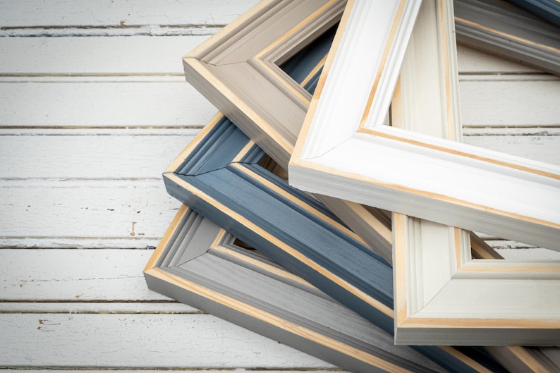 Distressed Charleston Picture Frame, Classic-Rustic Photo Frame-11x14 Frame, 8x10 Frame, 16x20 Frame, Rustic Decor-Saddle Frame, Ebony Frame immagine 3