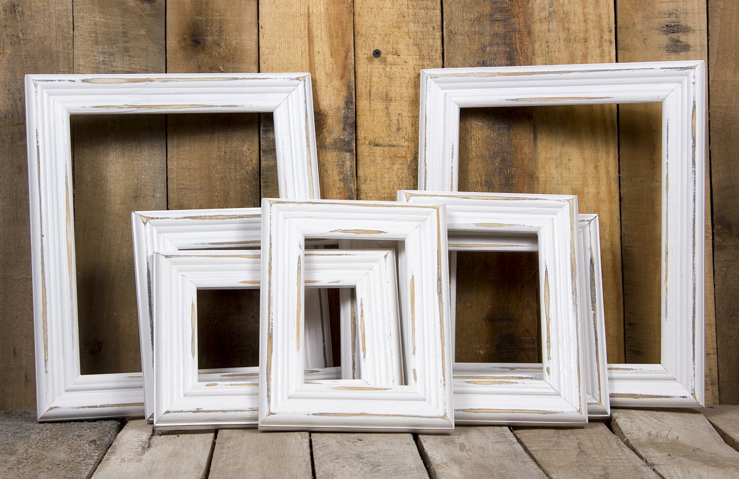 Picture Frame Set Rustic Collage 50