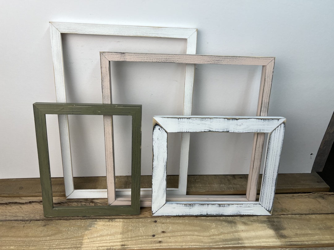 Rustic Picture Frame Set ON SALE Rustic Picture Frame Set 2-8x10, 11.75x16.5, 14.5x14.5 Gallery ...