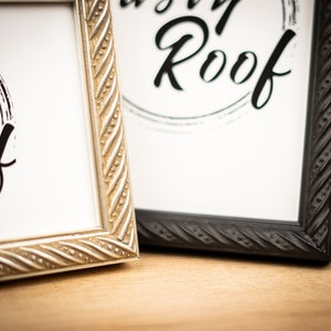 Narrow Rope Picture Frames, Choose Your Size, Minimalistic Hanging ...