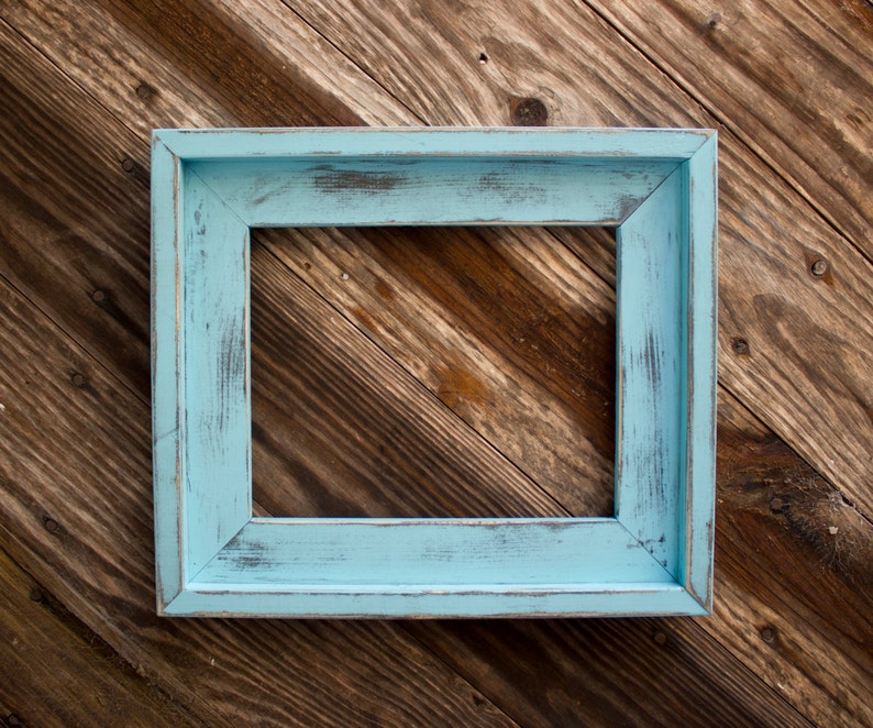 Farmhouse Distressed Frame Rustic Picture Frame Hand Etsy