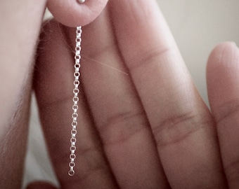 Oornoot met ketting - *oorbel niet inbegrepen*