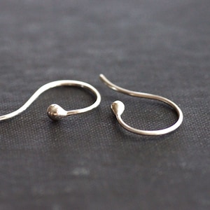 Sterling Silver Hook and Ball Earrings