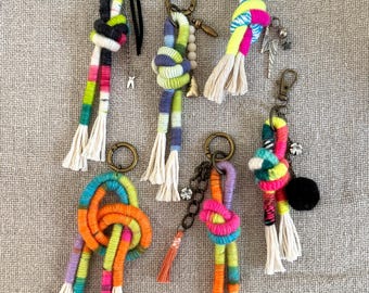 Limited Edition One-of-a-kind Bag Charms Carabiner Keychain