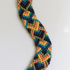Macrame Snake Wall Hanging Table Decor Fiber Art - Etsy