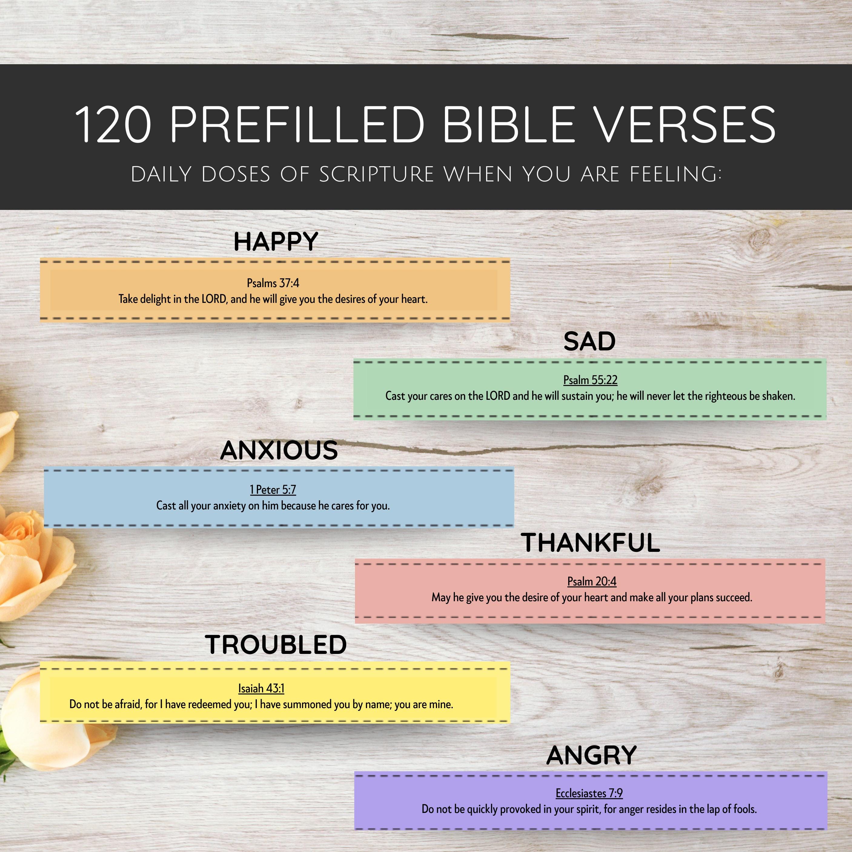 DIY Bible Verse Jar Kit, Color Coded Bible Verses, Digital Download ...