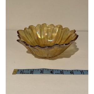Vintage Indiana Glass Company Sunflower Carnival Glass