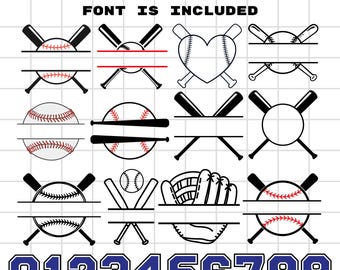 Baseball Svg , baseball bundle svg , baseball shirt svg , baseball cut file , Baseball Monogram Svg