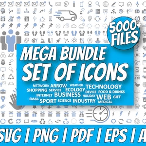 Mega Bundle of icons Svg Png Pdf, Icons Svg Png Pdf, All types of icons Svg Png Pdf, High resolution of icons Svg Png Pdf Instant Download