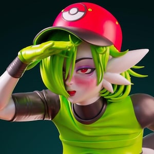OR-P. Baseball Garde Fanart | 3D Printed Resin Figurine | DIY Garage Kit or Painted | Collectible Designed By Officer Rhu