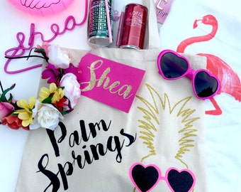 Palm Springs Tote Bag