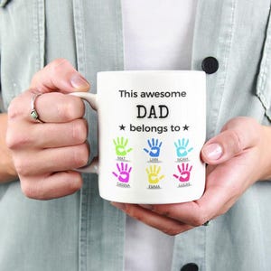 Father&#39;s Day Mug, Dad Mug, Dad Birthday Gift, Father&#39;s Day Gift, Cute Dad Mug