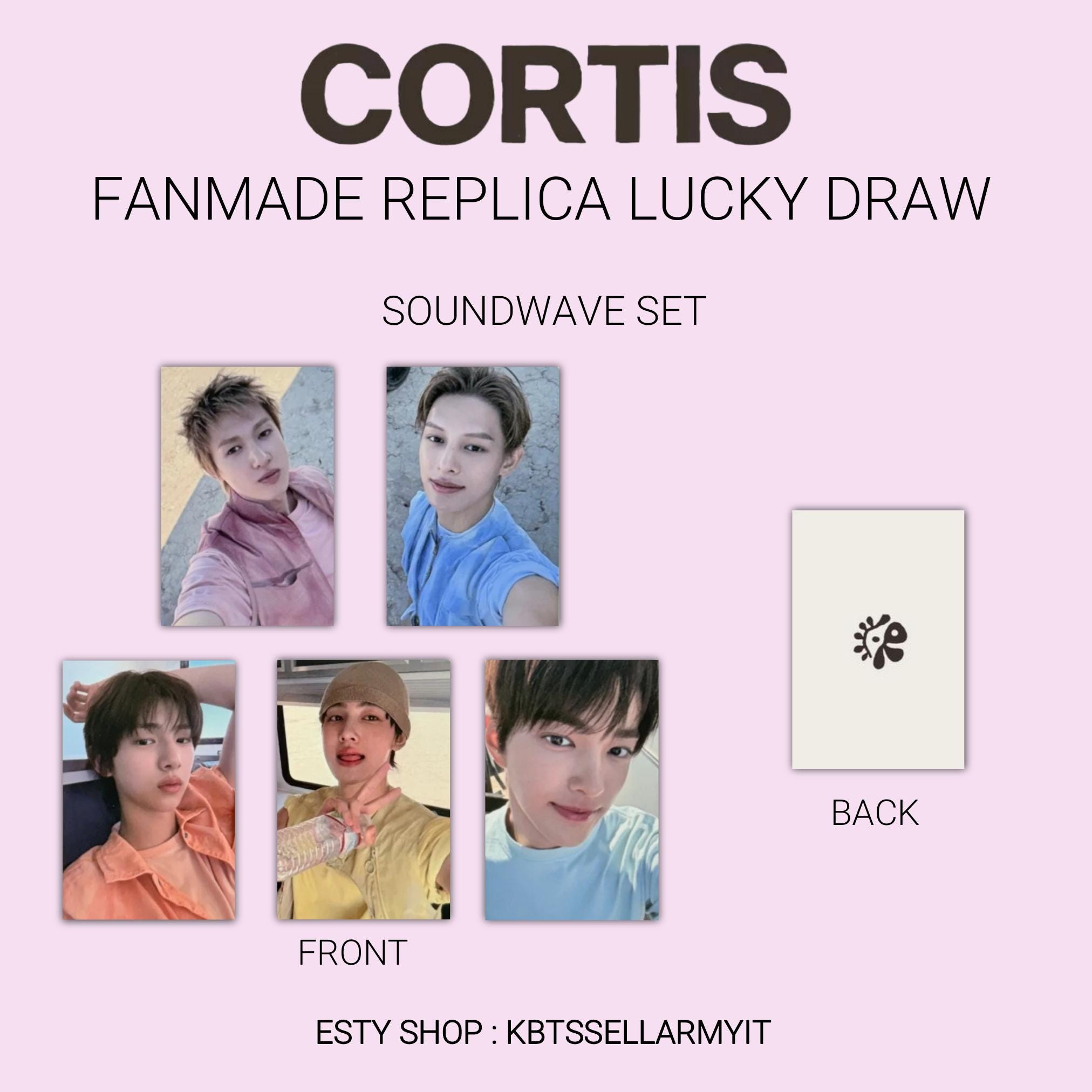 CORTIS Replica Photocard • Fanmade K-pop Card • Gift for Cortis