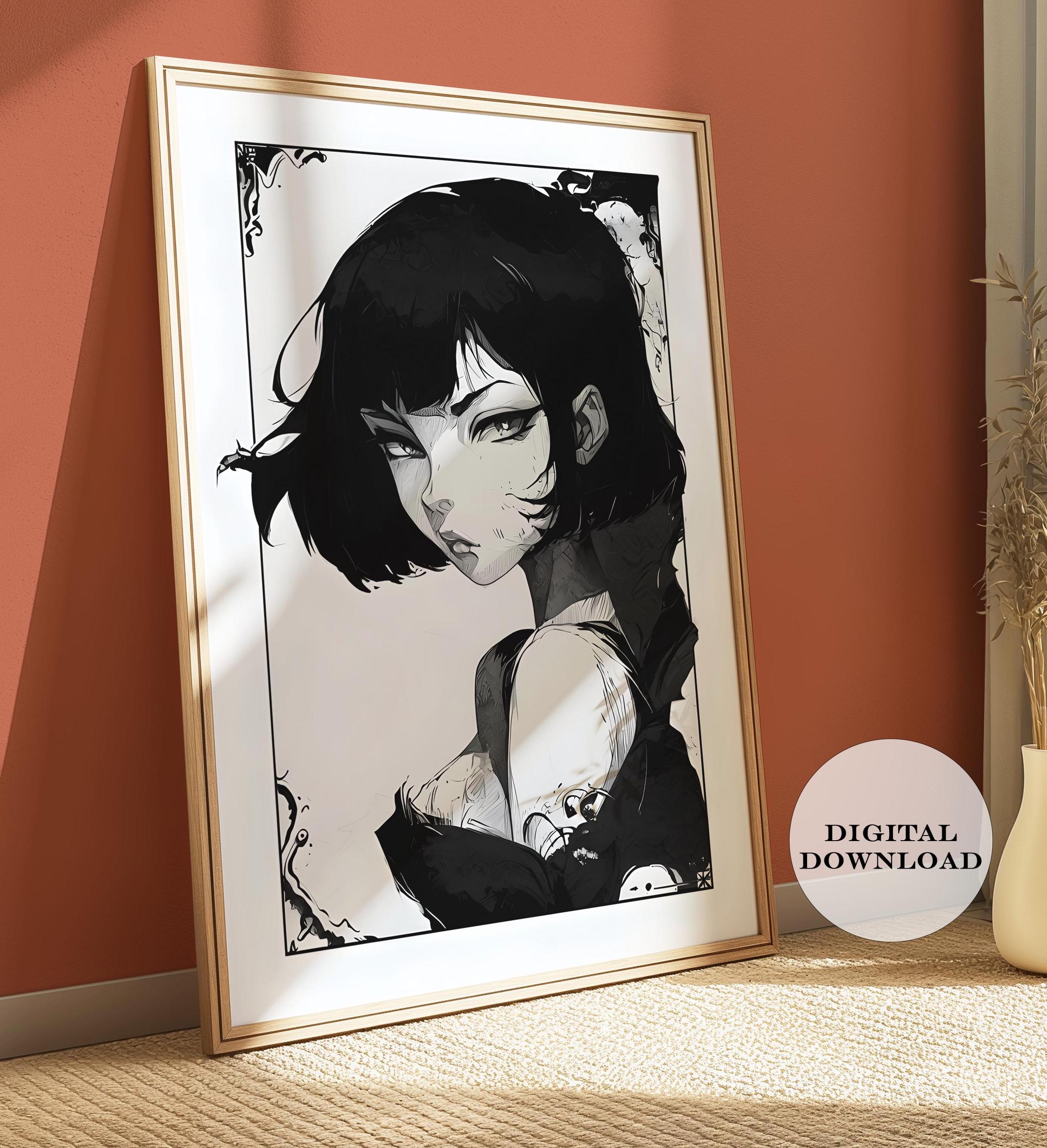 Anime girls poster México