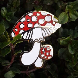 Fly Agaric Lapel Pin
