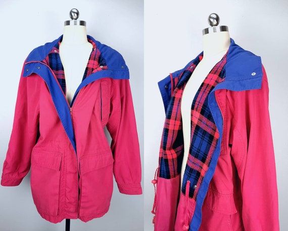 Vintage Hot Pink Everyday Jacket With 