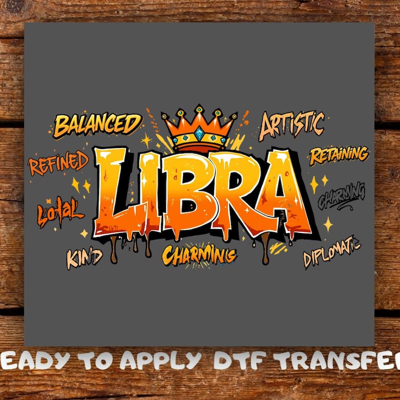 Conduction Gradient Dtf Transfer Libra - Etsy