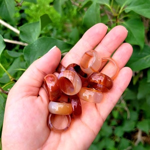 Carnelian Rings, Carnelian Gemstone Rings