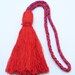 Red Tassels, Rope Tassels, Red Tassel, Cotton Tassels, Tassel With Rope ...