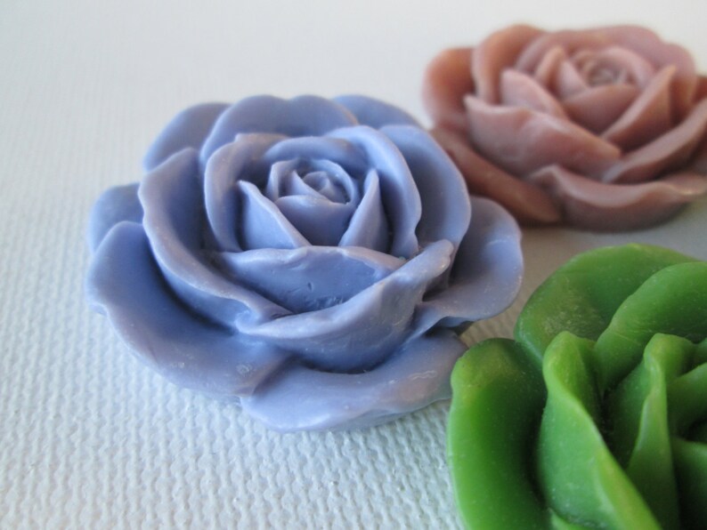 Rose Flowers Resin Cabochons Resin Roses 38mm Roses DIY Etsy