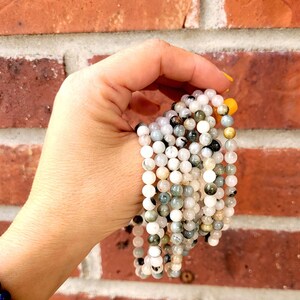 Tourmaline Bracelets, Crystal Bracelets, Tourmaline Gemstone Bracelet