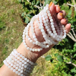 Goshenite Bracelet, Goshenite Jewelry, Goshenite Gemstone Bracelets