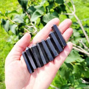 Puntos de ónix negro, puntos de cristal, punto de cuadrícula de cristal