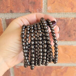 Shungite Bracelets, Shungite Jewelry, Shungite Stretch Bracelets