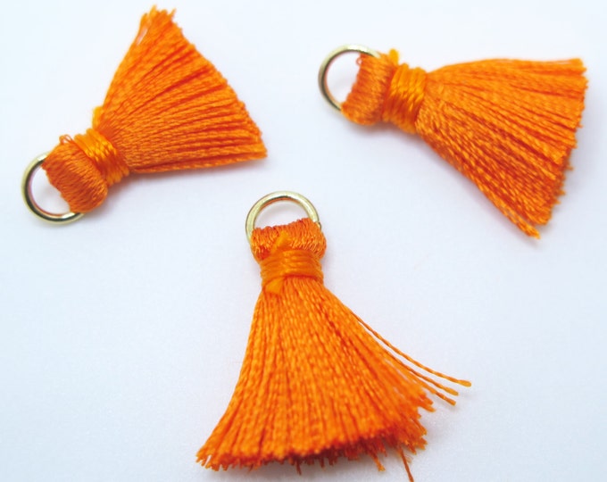 Black Tassels Black and Gold Tassels 3 Pieces 20mm Tassel - Etsy