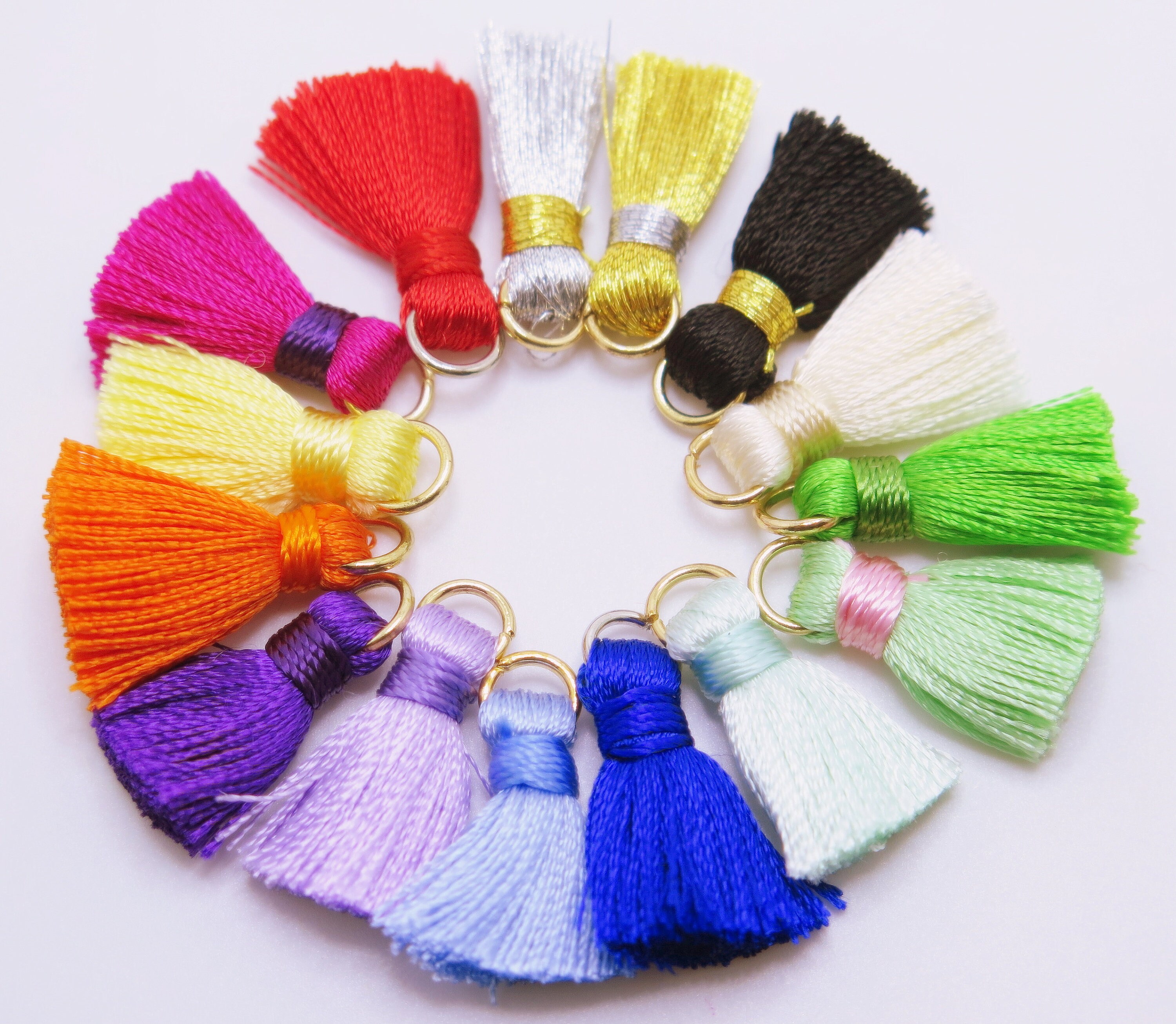 Tassels Bulk Tassels Sampler Pack Tassels Diy Tassels Etsy