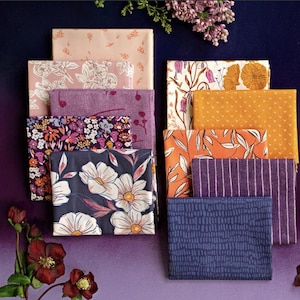 Art Gallery Fabrics | Dusk Fusion | 10 Fat Quarter Bundle