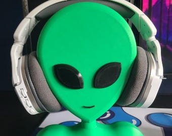 Alien Headphone Stand Gaming Headset