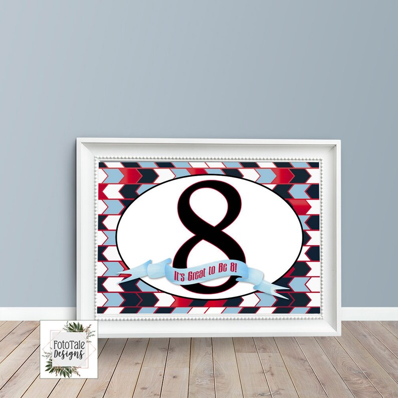 LDS Baptism Printable Sign Table Display 8x10 5x7 Great to - Etsy