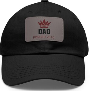 Gorra de papá bordada personalizada, regalo personalizado para el Día del Padre, parche de cuero, gorra de camionero, para abuelos, nueva, año de estreno