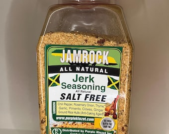 Condimento Jerk orgánico sin sal, sin transgénicos, sin gluten Jamrock