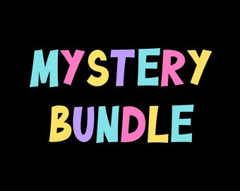 Clearance MYSTERY BUNDLE - Pins, Stickers, Patches