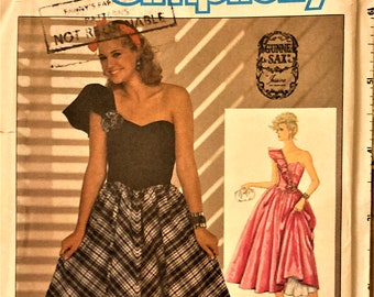 1985 Prom Dress - Etsy