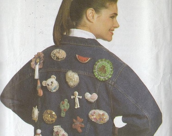 Sewing Pattern Wearable Art Jewelry Brooches pins Victorian Animals Seasonal Beaded Buttons and More Uncut 1990
