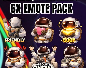 Arc Raiders Twitch Emotes Pack | Youtube, Kick, Discord Emotes | Streamer Emote |