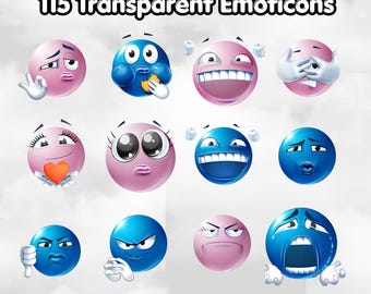 115 Funny Meme Emotes Pack | Twitch & Discord Emotes | Transparent Static PNGs
