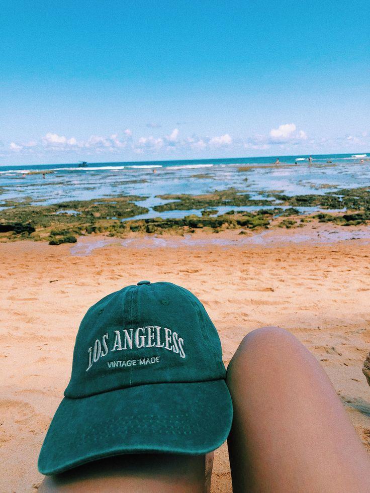 Casquette Baseball Brodée LOS ANGELES - Vert - Coton Réglable - Style Vintage - Neuve Sans étiquette - Unisexe